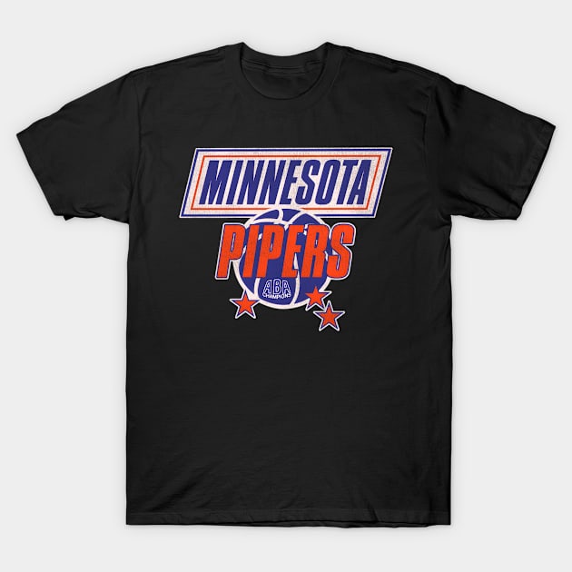 Minnesota Pipers Basketball Team T-Shirt by HypeRamen